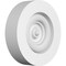Ekena Millwork Standard Grayson Bullseye Rosette with Square Edge, 3"W x 3"H x 3/4"P ROSP030X030X075GRY02 - alternate 1